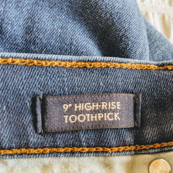 J Crew High-rise Toothpick Jeans, Size 28 - Picture 4 of 6